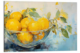 Magnettafel Zitronenschale