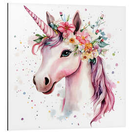 Alubild Majestätisches Einhorn