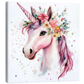 Leinwandbild Majestätisches Einhorn - Creative Studio