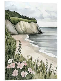 Hartschaumbild Küstenruhe I
