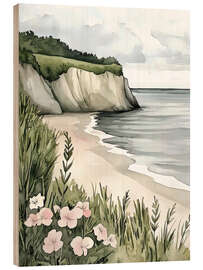 Holzbild Küstenruhe I