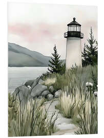 Hartschaumbild Küstenruhe II