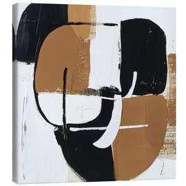 Leinwandbild Erdige Farbtöne IV - PetalsPrintsDesign