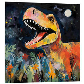 Hartschaumbild Nachtjagd - Creative Studio