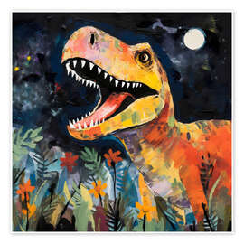 Wandbild Nachtjagd - Creative Studio