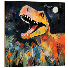 Holzbild Nachtjagd - Creative Studio