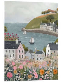 Acrylglasbild Segelboote im Frühling - Willow Studio