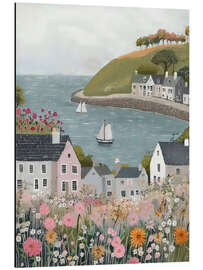 Alubild Segelboote im Frühling - Willow Studio