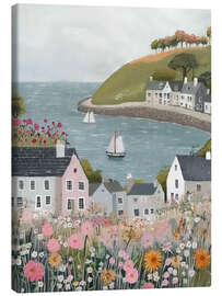 Leinwandbild Segelboote im Frühling - Willow Studio