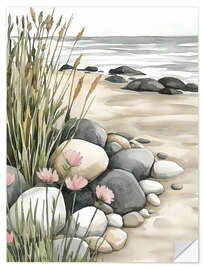 Wandsticker Küstenruhe I