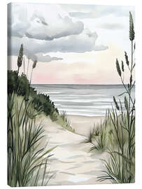 Leinwandbild Küstenruhe II