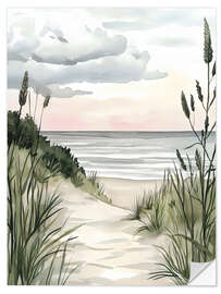 Wandsticker Küstenruhe II