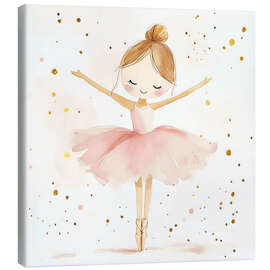 Leinwandbild Ballerina auf ihren Zehen - Creative Studio