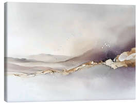 Leinwandbild Misty Mauve Horizons IV - Willow Studio