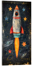 Acrylglasbild Abheben - Creative Studio