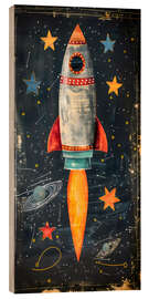 Holzbild Abheben - Creative Studio