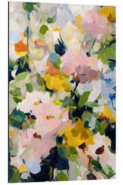 Alubild Abstrakte Blumen