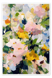 Poster Abstrakte Blumen