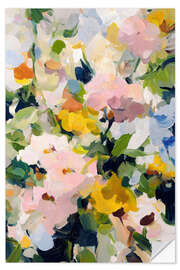 Wandsticker Abstrakte Blumen