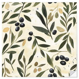 Wandsticker Oliventräume