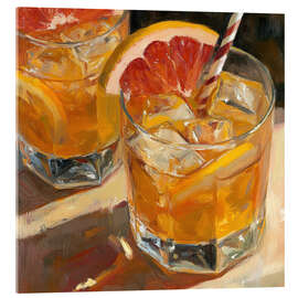 Acrylglasbild Cocktail