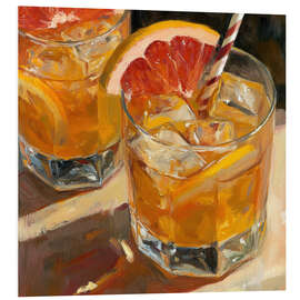 Hartschaumbild Cocktail