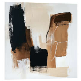 Acrylglasbild Erdige Farbtöne V - PetalsPrintsDesign