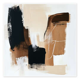 Wandbild Erdige Farbtöne V - PetalsPrintsDesign