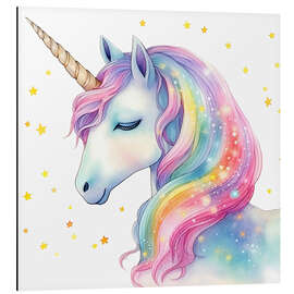 Magnettafel Regenbogenmähne