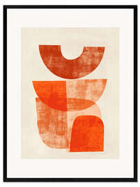 Gerahmter Kunstdruck Desert Shapes II