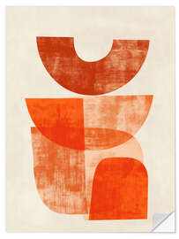 Wandsticker Desert Shapes II