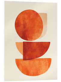 Acrylglasbild Desert Shapes I