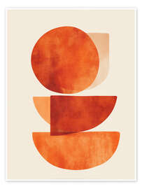 Poster Desert Shapes I