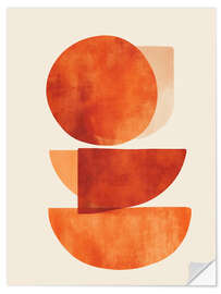 Wandsticker Desert Shapes I