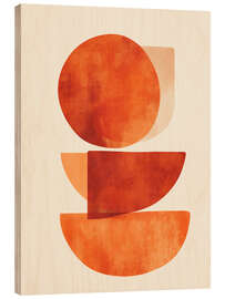 Holzbild Desert Shapes I