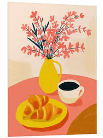 Hartschaumbild Sonniges Dopamin Frühstück