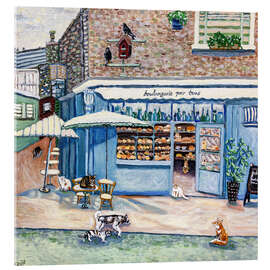 Acrylglasbild Freedom Bakery - Deborah Eve Alastra