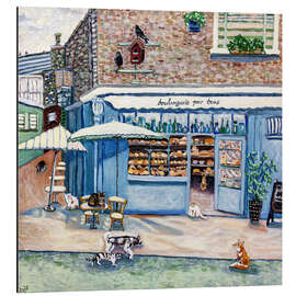 Tableau en aluminium Freedom Bakery - Deborah Eve Alastra