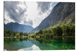 Alubild Bluntausee in Salzburg, Österreich - Gerhard Wild