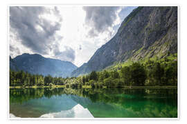 Wandbild Bluntausee in Salzburg, Österreich - Gerhard Wild