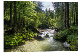 Acrylglasbild Torrenerache im Bluntautal, Salzburg, Österreich - Gerhard Wild