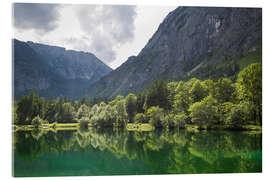 Acrylglasbild Bluntausee in Salzburg, Österreich - Gerhard Wild