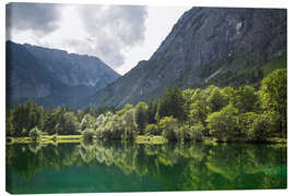 Leinwandbild Bluntausee in Salzburg, Österreich - Gerhard Wild