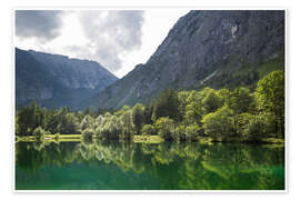 Wandbild Bluntausee in Salzburg, Österreich - Gerhard Wild