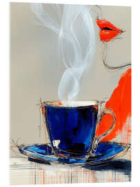 Acrylglasbild Kaffee-Genuss