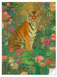 Wall sticker Gustav Klimt Tiger - Felipe Hora