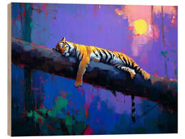 Holzbild Vollmondtraum - DejaReve