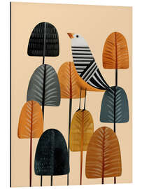 Alubild Lied im Herbsthain