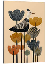 Alubild Der blühende Vogel - Branka Kodžoman