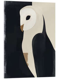 Acrylglasbild Die Eule